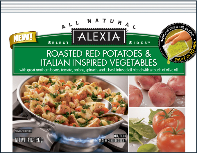 Frozen Roasted Red Potatoes & Italian Inspired Vegetables 12/14 oz bags